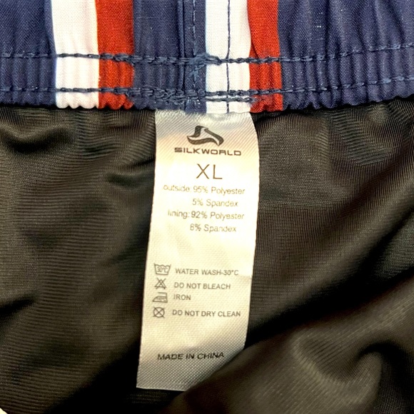 Silkworld Men’s Quick Dry Swim Trunks XL - Picture 6 of 7